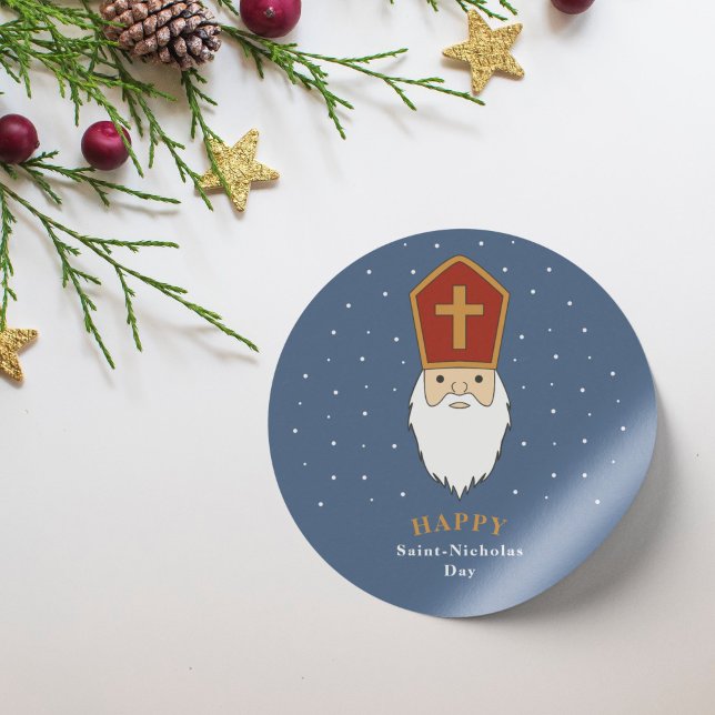Saint Nicholas Day Sticker (Saint Nicholas Day Sticker)