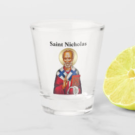 Saint Nicholas Keychain eng Schnapsglas