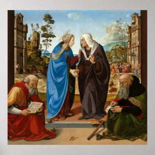 Saint Nicholas - Piero di Cosimo Kunstgedicht Poster