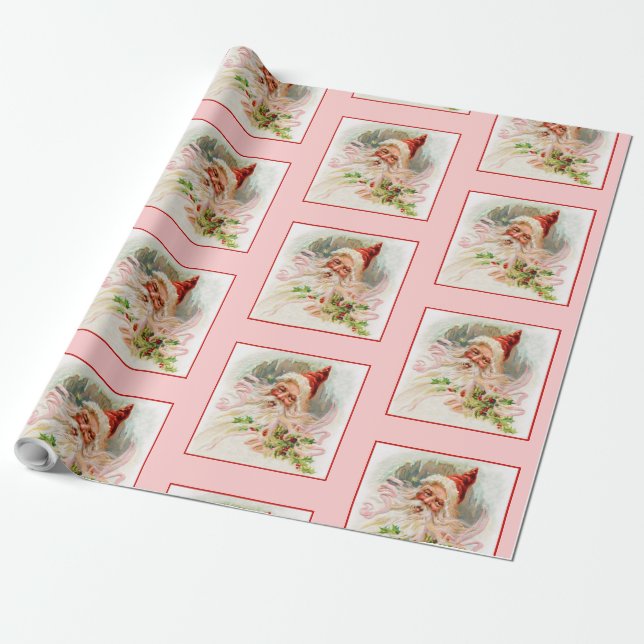 Saint Nicholas Wrapping Paper Geschenkpapier (Ungerollt)
