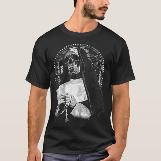 Saint of the Forsaken - Occult Streetwear Design T-Shirt (Vorderseite)
