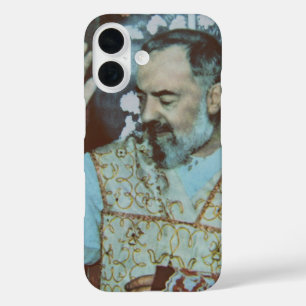 Saint Padre Pio iPhone 16 Hülle