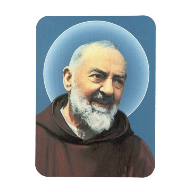 Saint Padre Pio flexible Magnet (Vertikal)