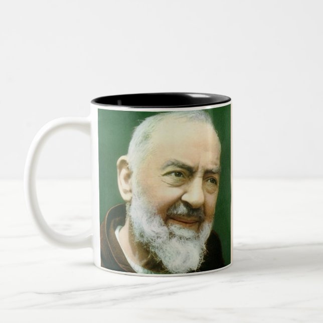Saint Padre Pio Foto Tasse (Links)