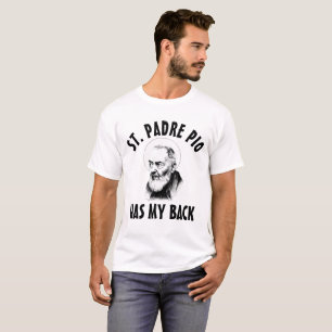 Saint Padre Pio hat meine zurückkatholischen Schwa T-Shirt