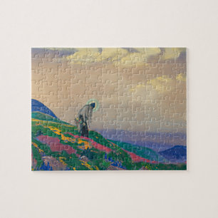 Saint Panteleimon the Healer von Nicholas Roerich Puzzle