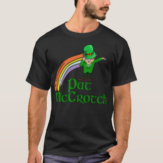 Saint Pat McCrotch Funny Kleeblatts St T-Shirt
