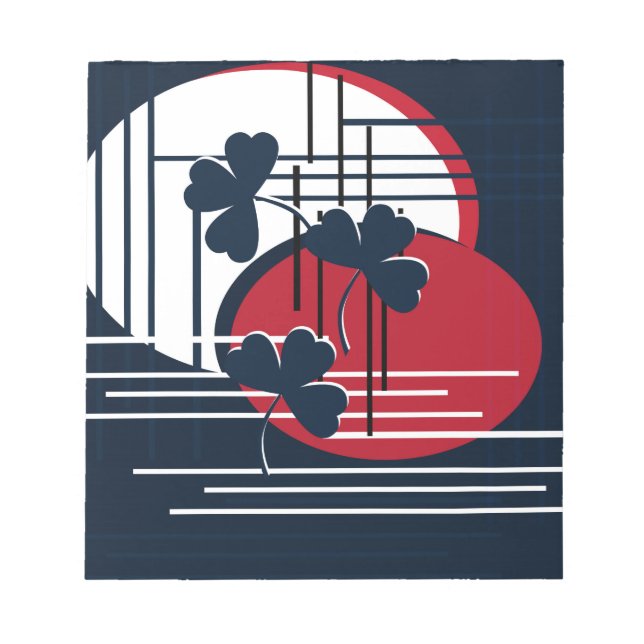 Saint Patrick, Abstraktion Notizblock (Vorderseite)