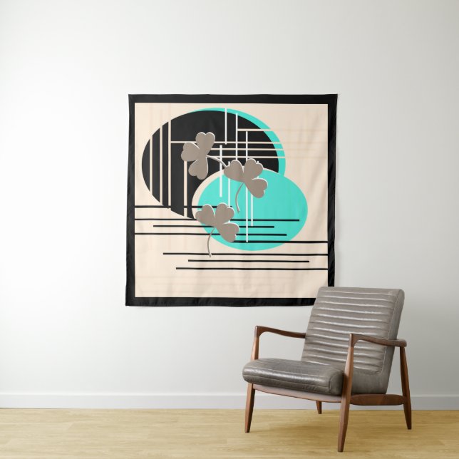 Saint Patrick, Abstraktion Wandteppich (Beispiel)