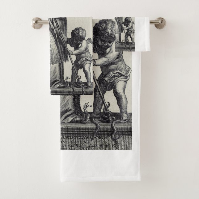 Saint Patrick Bishop und Confessor Badhandtuch Set (Insitu)