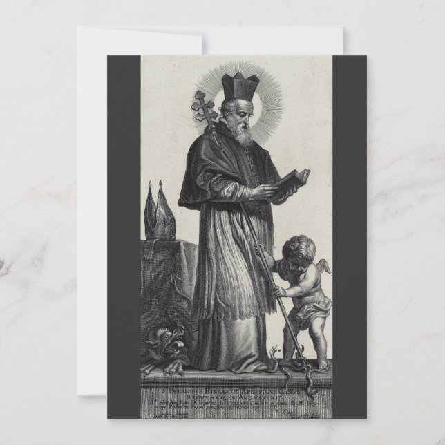 Saint Patrick Bishop und Confessor Einladung (Vorderseite)