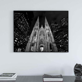 Saint Patrick Kathedrale New York Poster
