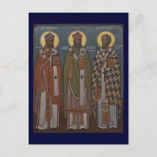 Saint Patrick Postkarte