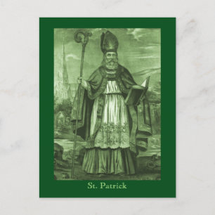 Saint Patrick Postkarte