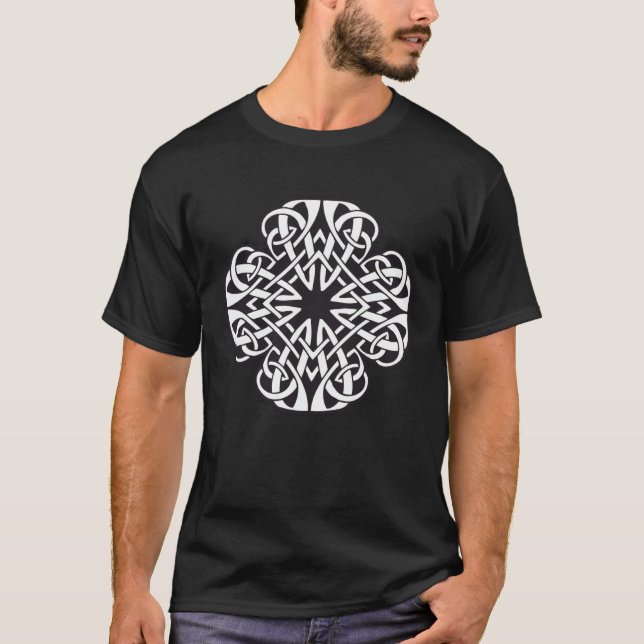 Saint Patrick s Day Traditional Irish Celtic Knot  T-Shirt (Vorderseite)