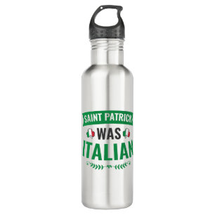 Saint Patrick war der italienische St Patricks Day Edelstahlflasche