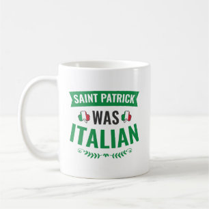 Saint Patrick war der italienische St Patricks Day Kaffeetasse