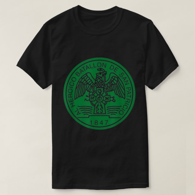Saint Patricks Battalion San Patricios T-Shirt (Design vorne)