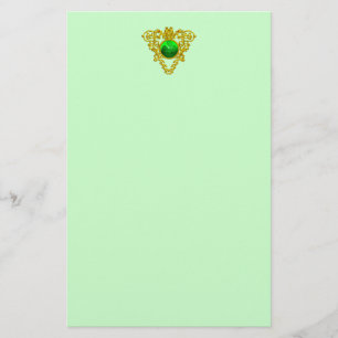 SAINT PATRICK'S CELTIC HERART, KLEEBLATT BRIEFPAPIER