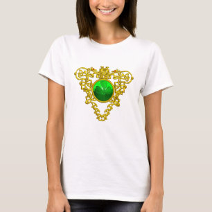 SAINT PATRICK'S CELTIC HERART MIT GRÜNEM KLEEBLATT T-Shirt