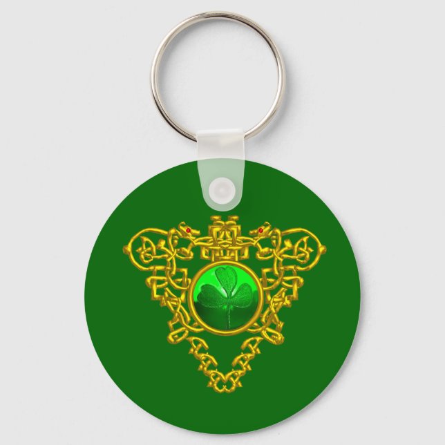 SAINT PATRICK'S CELTIC HERART SCHLÜSSELANHÄNGER (Vorderseite)