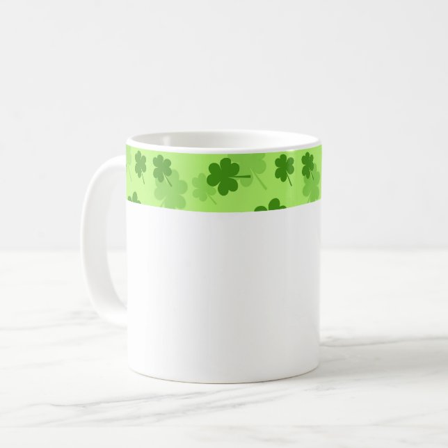 Saint Patricks Coffee Tasse (Vorderseite Links)