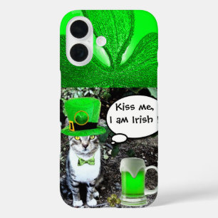 SAINT PATRICK'S DAKAT MIT GRÜNEN IRISH BIER iPhone 16 HÜLLE
