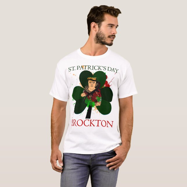 Saint Patrick's Day Brockton T-Shirt (Vorne ganz)