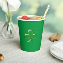 Saint Patrick's Day Green Irish Clover Kleeblatt