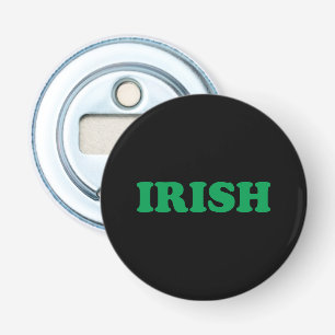 Saint Patrick's Day Irish Green Briefe schwarz Flaschenöffner