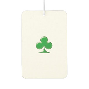 Saint Patrick's Day Irish Green Clover Ass of club Autolufterfrischer