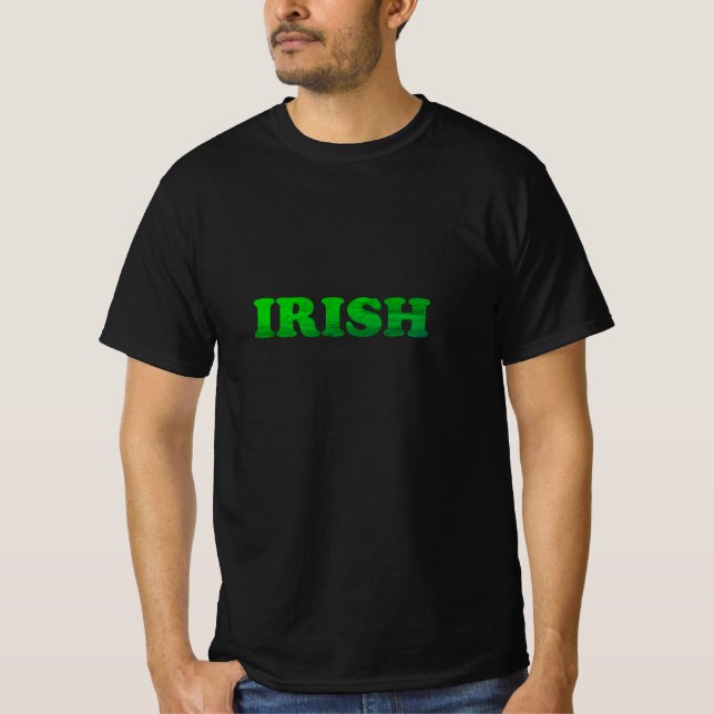 Saint Patrick's Day Irish Green T-Shirt (Vorderseite)