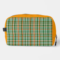 Saint Patrick's Day Irland Flaggenfarbener Gingham
