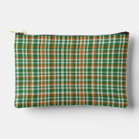 Saint Patrick's Day Irland Flaggenfarbener Gingham