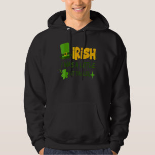 Saint Patrick's Day Irland ich war ein wenig B Hoodie