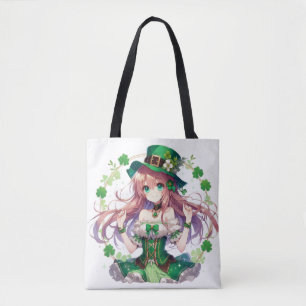 Saint Patrick's Day Klee Mädchen