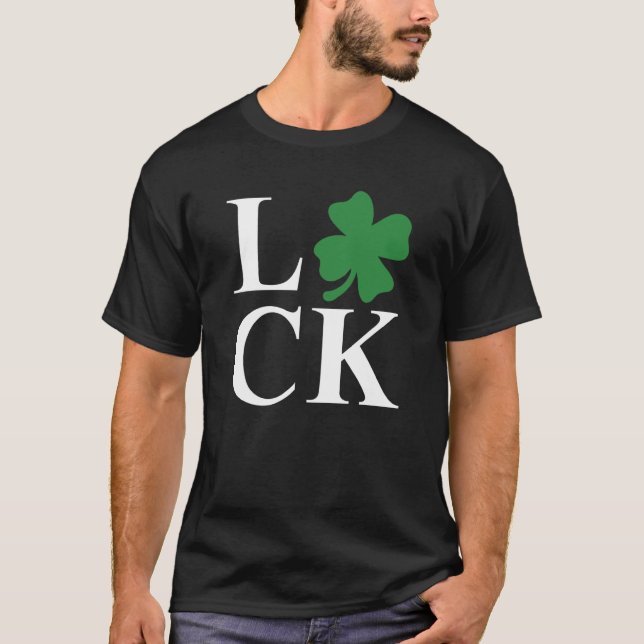 Saint Patrick's Day Luck o' the Irish Paddy's Day  T-Shirt (Vorderseite)