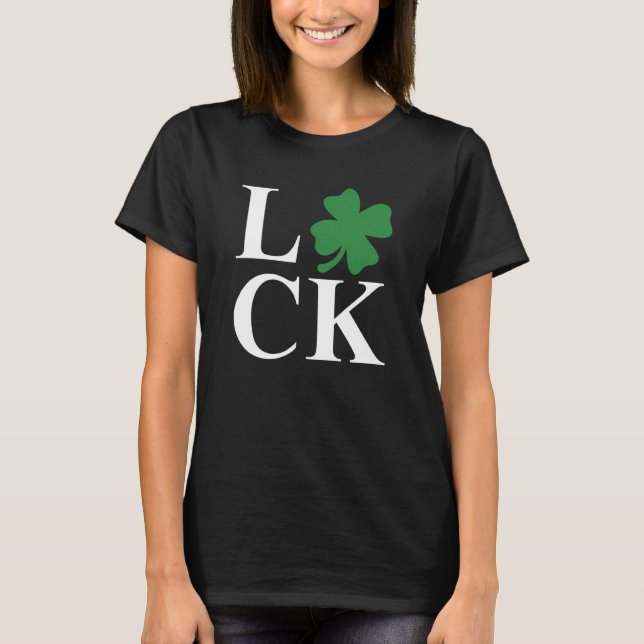 Saint Patrick's Day Luck o' the Irish Paddy's Day  T-Shirt (Vorderseite)