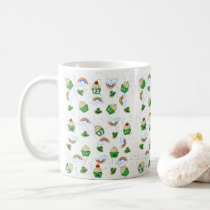 Saint Patrick's Day Mug Cupcakes Kaffeetasse