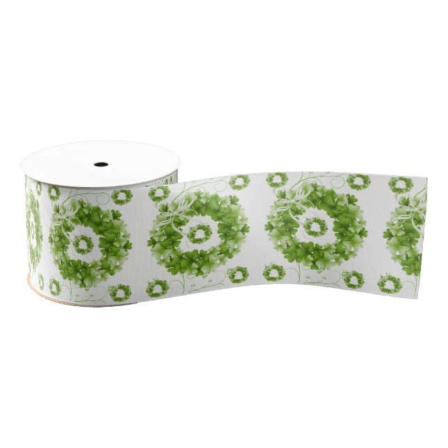 Saint Patrick's Day Ribbon Ripsband (Spule)
