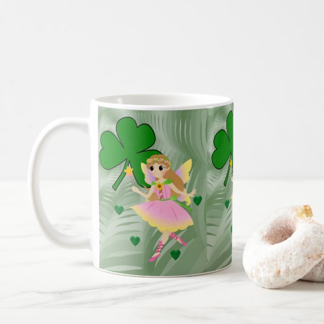 Saint Patrick's Day Tasse Fee (Mit Donut)
