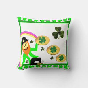Saint Patrick's Day Throw Kissen
