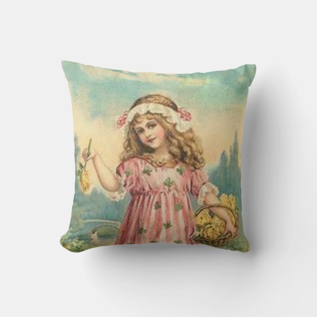 Saint Patrick's Day Throw Kissen (Vorderseite)