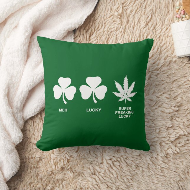 Saint Patricks Funny Party für Typ Kissen (Decke)