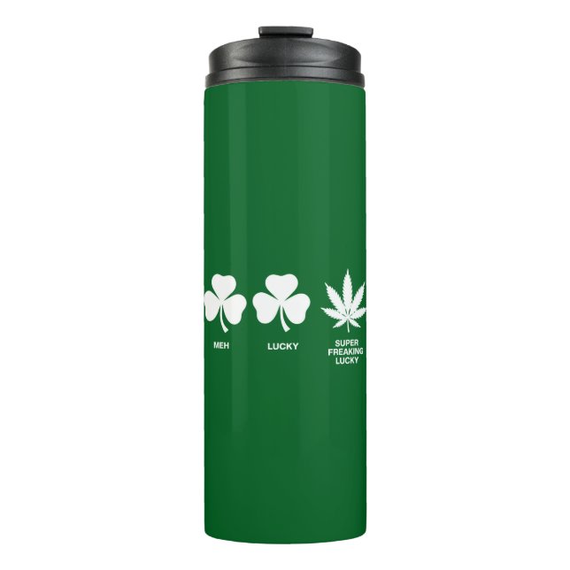 Saint Patricks Funny Party für Typ Thermosbecher (Vorderseite)