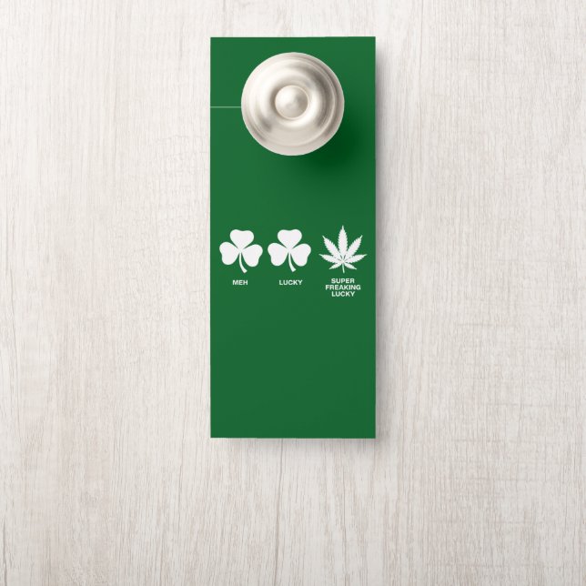 Saint Patricks Funny Party für Typ Türanhänger (Auf Knauf)