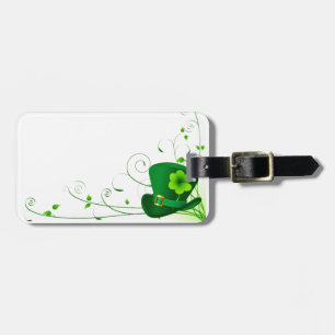Saint Patricks Kleeblatt Gepäckanhänger