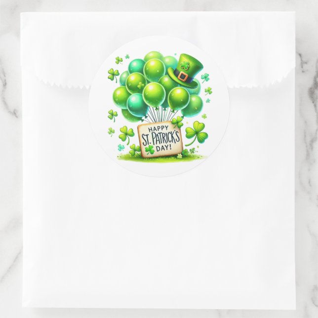 Saint Patrick's Stickers (Tasche)
