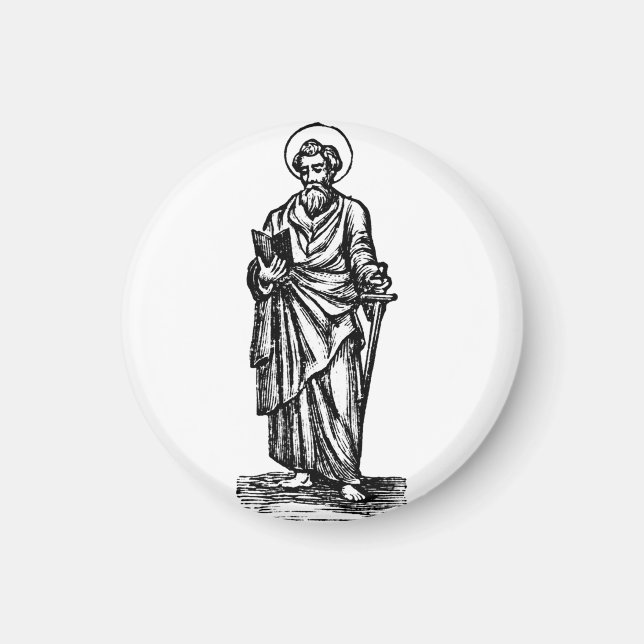 Saint Paul Apostle an die Andern Magnet (Vorne)