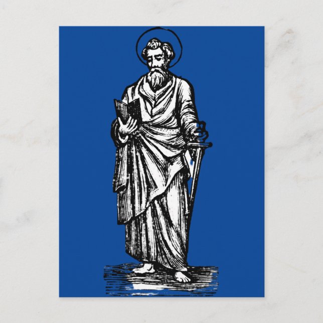 Saint Paul Apostle an die Andern Postkarte (Vorderseite)